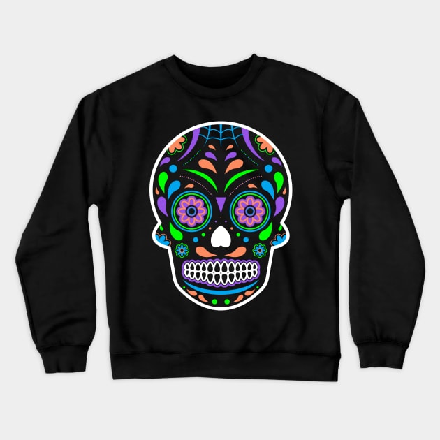 Calavera Crewneck Sweatshirt by COLeRIC